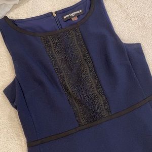 ❗️SOLD❗️Karl Lagerfeld Navy Dress Size 8